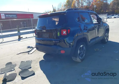 2017 Jeep Renegade Sport 4X4 from USA, damaged, VIN ZACCJBAB4HPF10685
